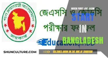 When Did Bangladesh's First JSC Exam Begin: A Historical Overview