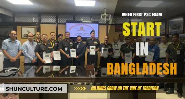 The Inception of Bangladesh's First PSC Exam: A Historical Overview