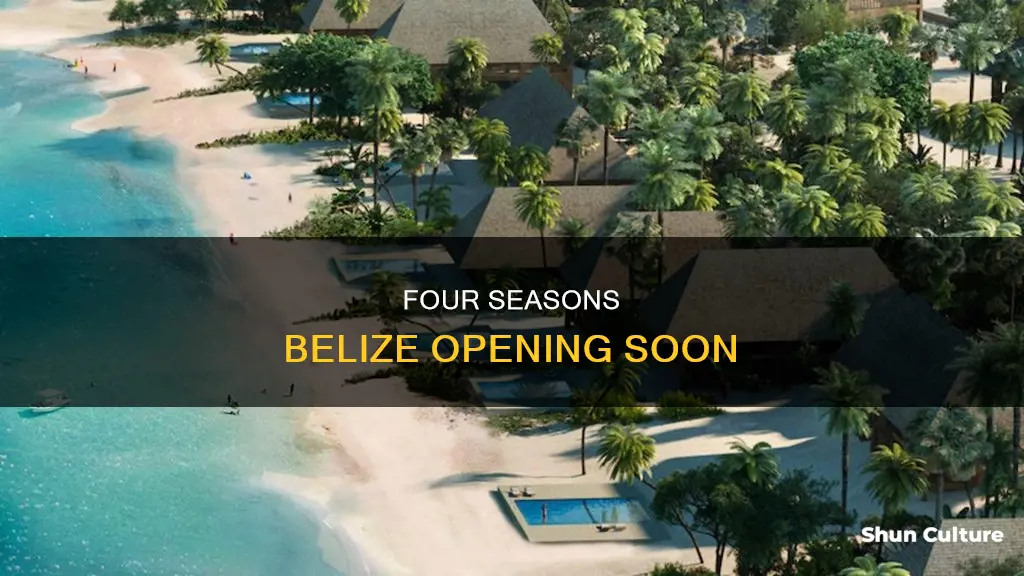 when four season belize wilk be ooen