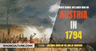 France's 1794 War Declaration: Austria's Unfortunate Surprise