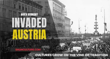 Germany's Invasion of Austria: A Historical Overview