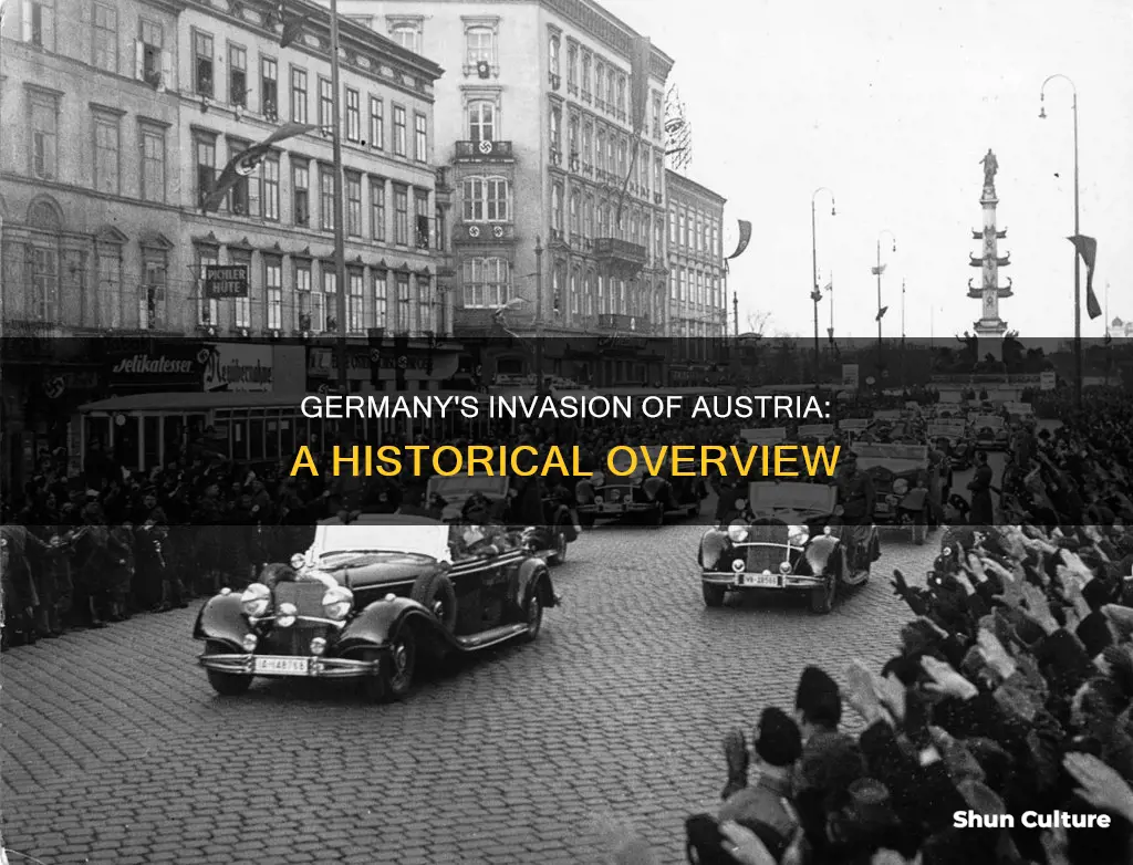 when germany invaded austria