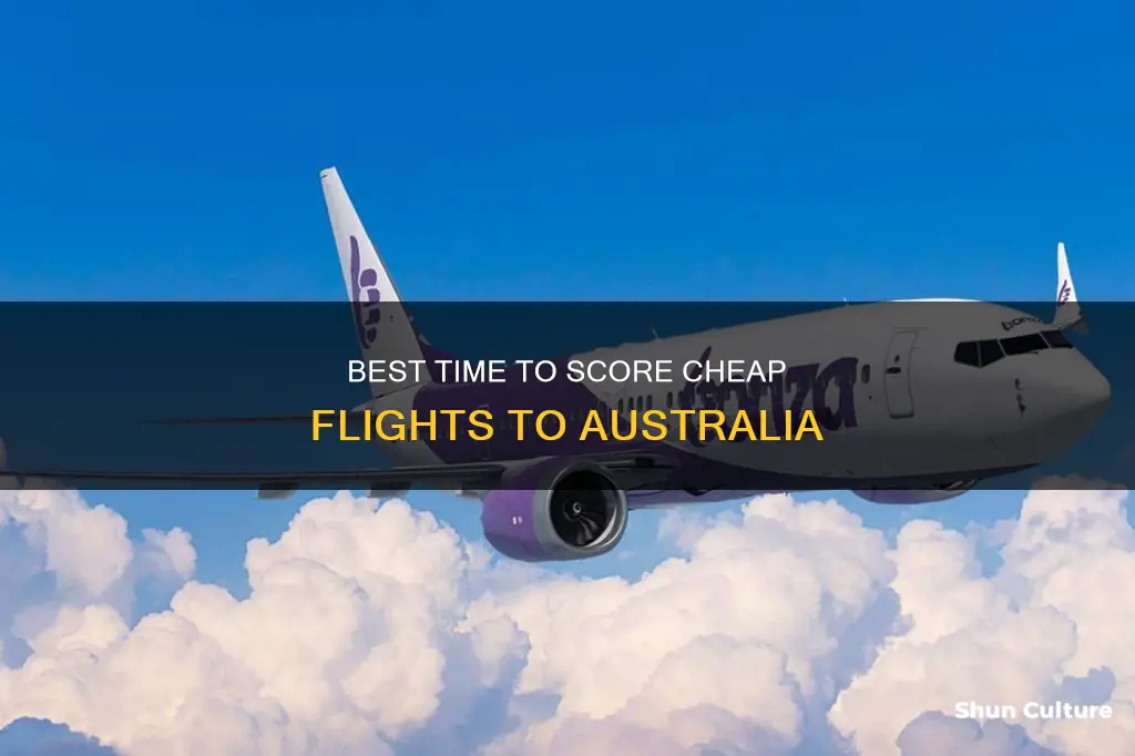 when iks it cheapest to fly to australia