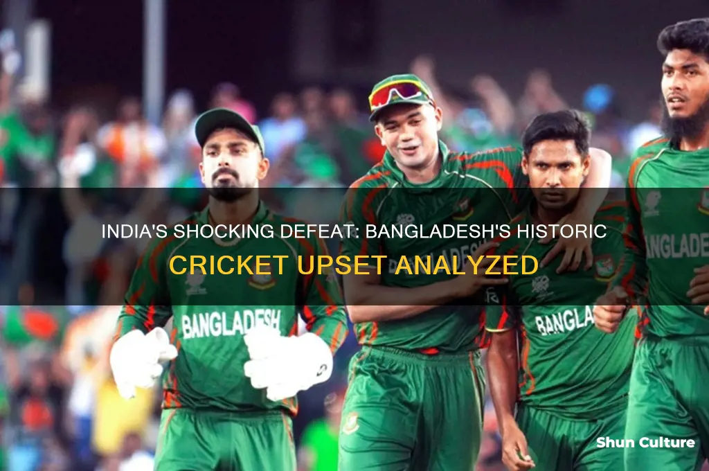 when india lost to bangladesh