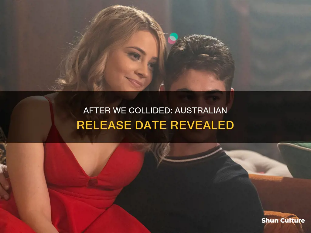 when is after we collided coming out australia