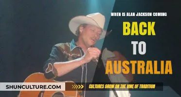 Alan Jackson's Return to Australia: When and Where?