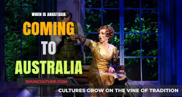 Anastasia Musical's Australian Debut: When and Where?