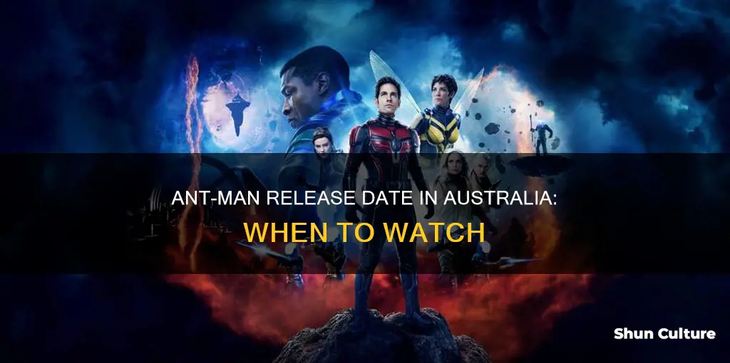 when is ant man coming out in australia