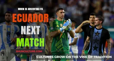 Argentina vs Ecuador: Upcoming Match Date and Preview