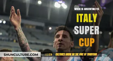 Argentina vs Italy Super Cup: Date, Time, and Venue Revealed