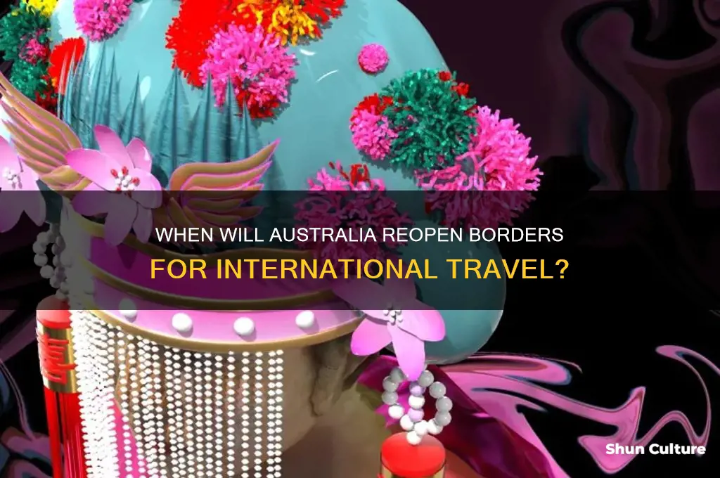 when is australia going to allow international travel