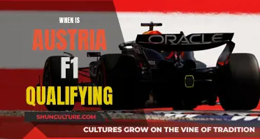 F1 Austrian GP: Qualifying Session Date and Time
