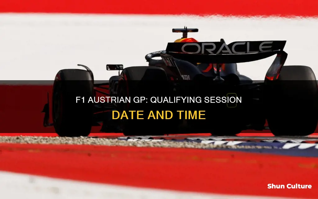 when is austria f1 qualifying