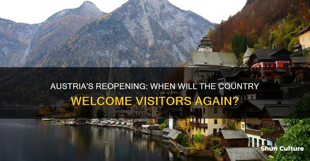 when is austria reopening