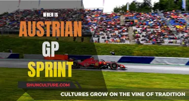Austrian GP Sprint: When to Watch?