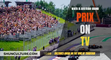 Austrian Grand Prix: TV Schedule and Viewing Guide