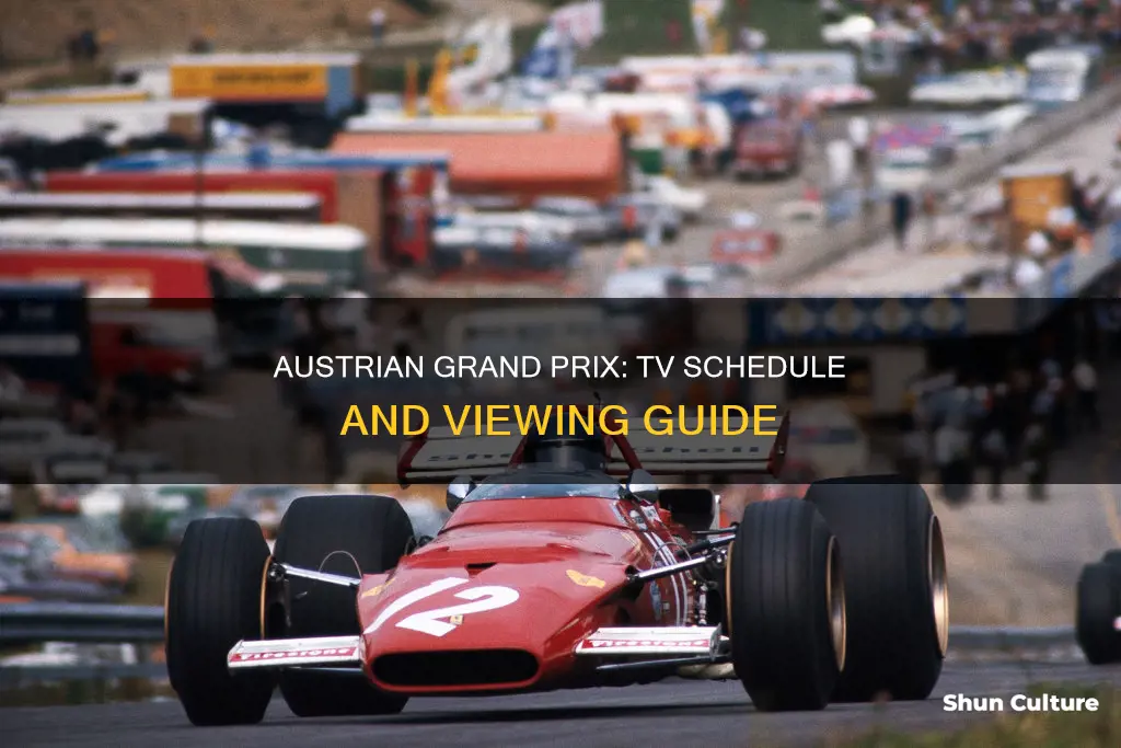 when is austrian grand prix on tv