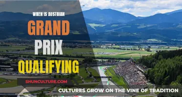 Austrian Grand Prix Qualifying: When to Watch