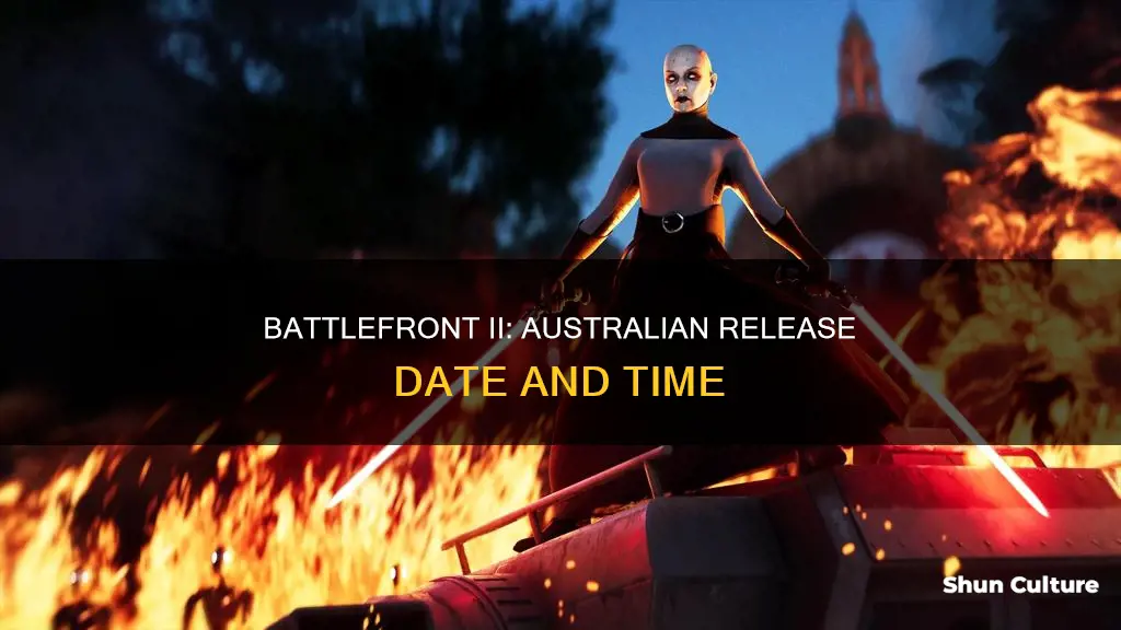 when is battlefront 2 coming out in australia