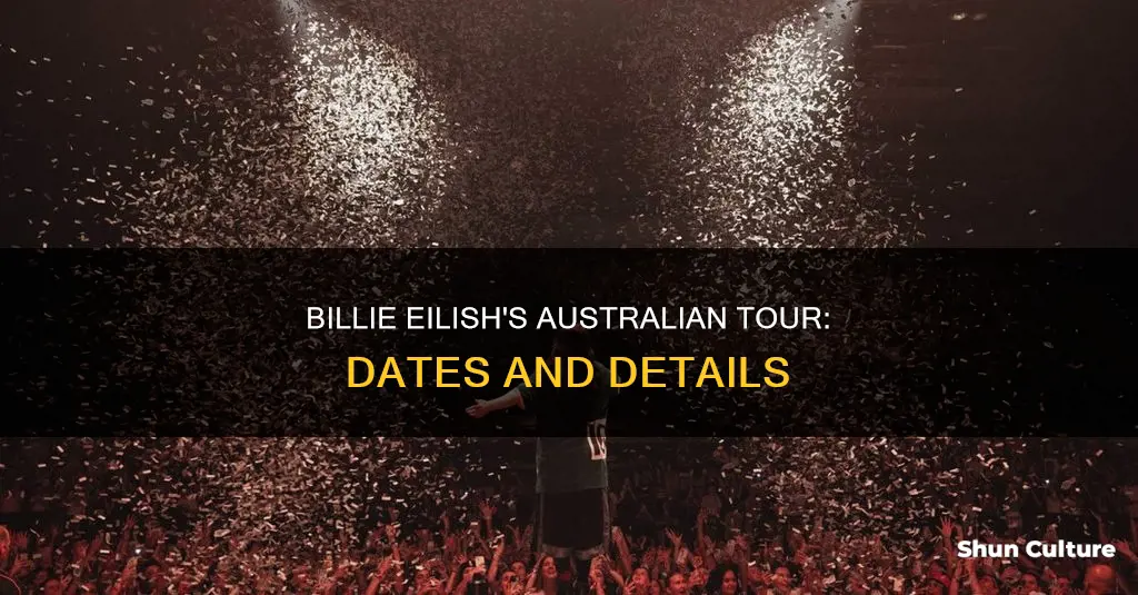 when is billie eilish coming to australia
