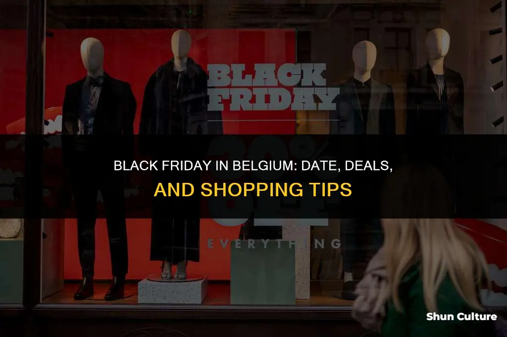when is black friday in belgium