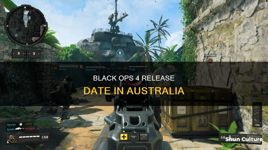 when is black ops 4 coming out australia