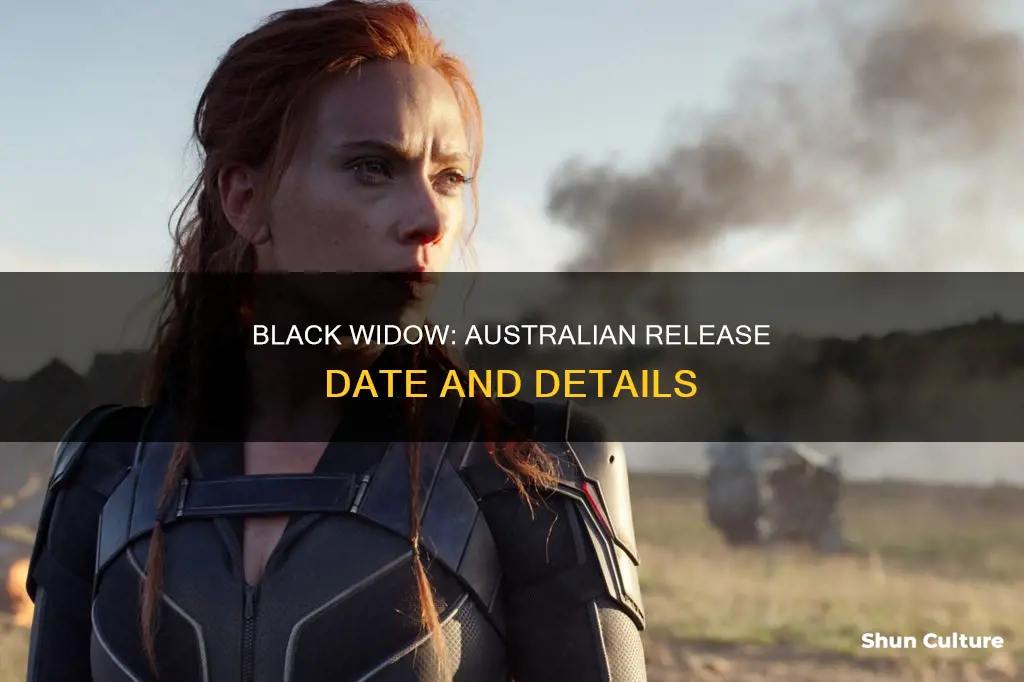 when is black widow coming out in australia