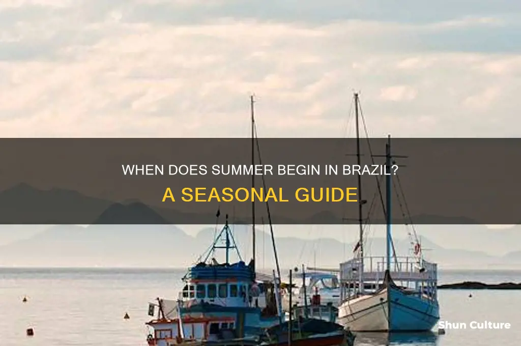 when is brazil summer