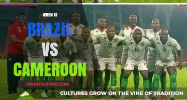 Brazil vs Cameroon Match Date: When and Where to Watch