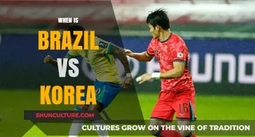 Brazil vs Korea Match Date: When and Where to Watch