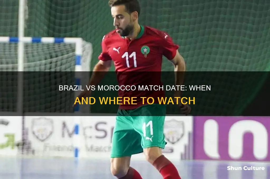 when is brazil vs morocco