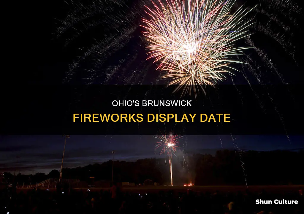 when is brunswick ohio fourth of july fireworks