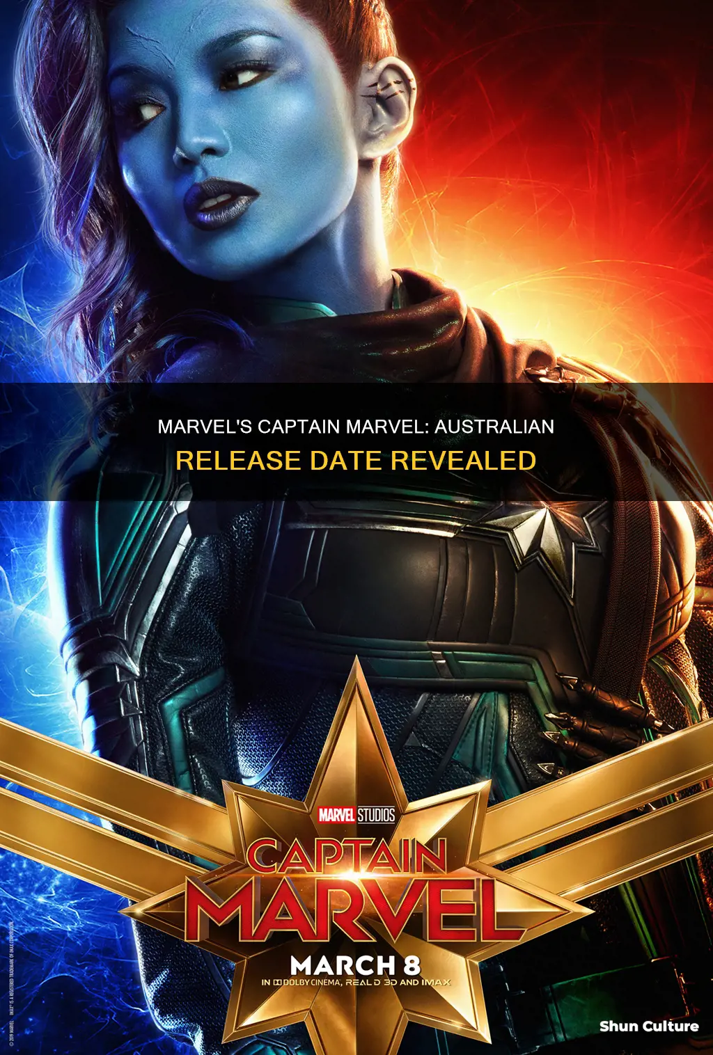 when is captain marvel coming out in australia