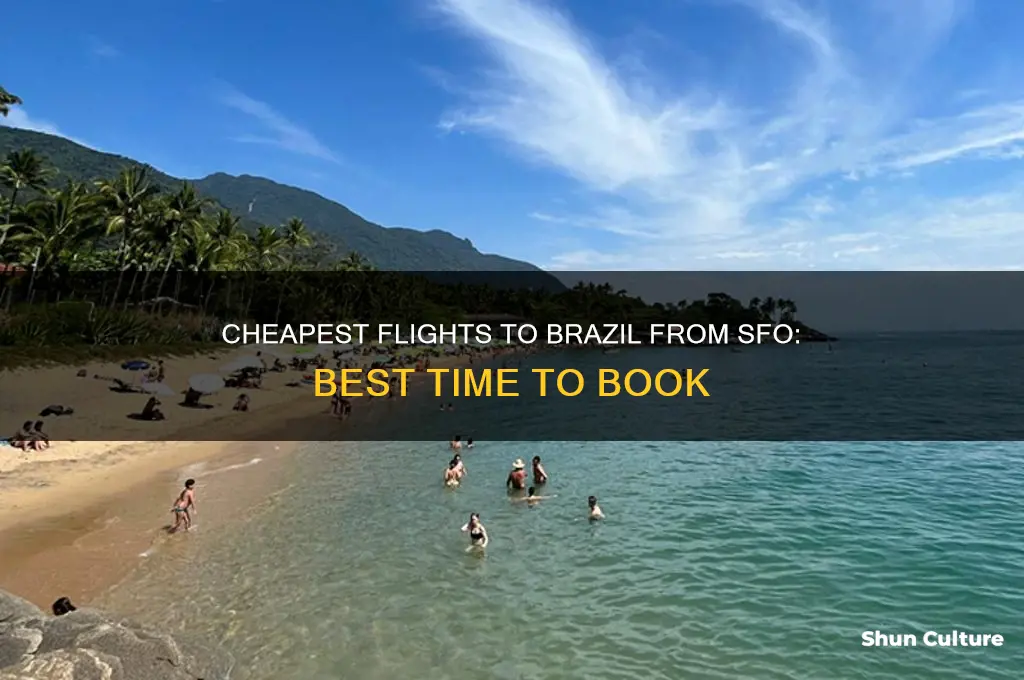 when is cheapest time to fly to brazil from sfo