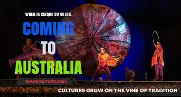 Cirque du Soleil's Australian Tour Dates and Locations
