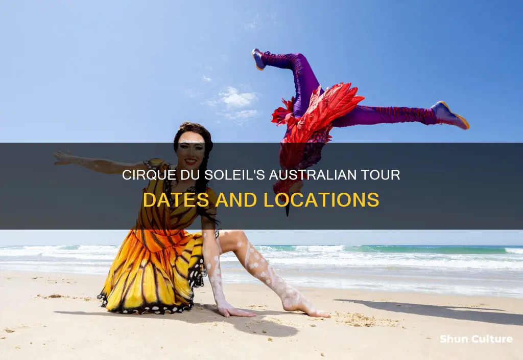 when is cirque du soleil coming to australia
