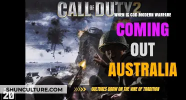 Call of Duty: Modern Warfare Release Date in Australia