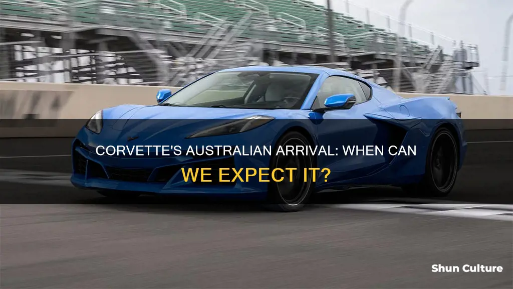 when is corvette coming to australia