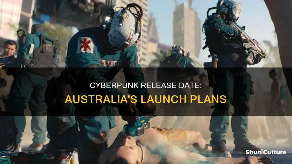 when is cyberpunk coming out in australia