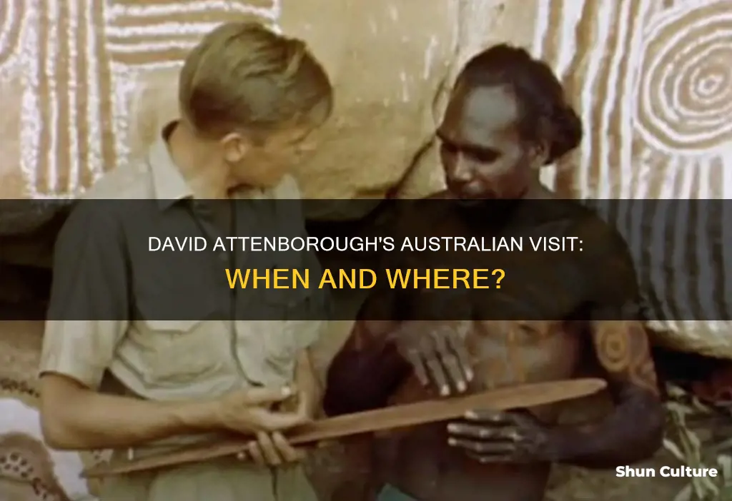 when is david attenborough coming to australia