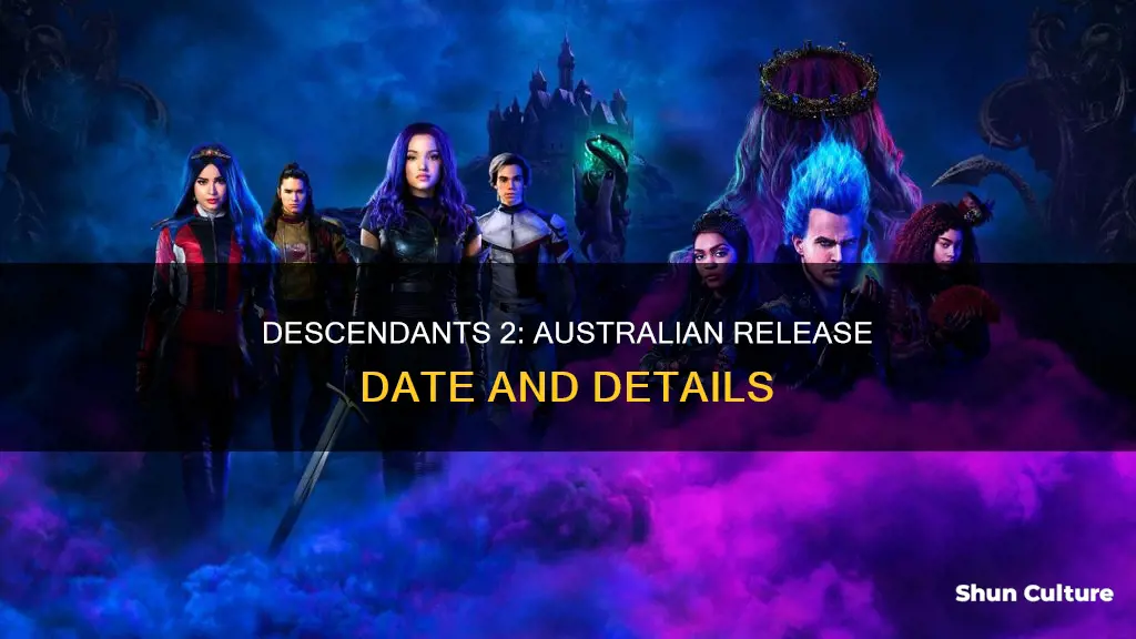 when is descendants 2 coming out in australia