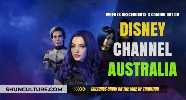 Descendants 3: Australian Disney Channel Release Date