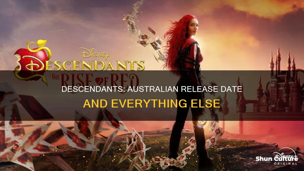 when is descendants coming out in australia