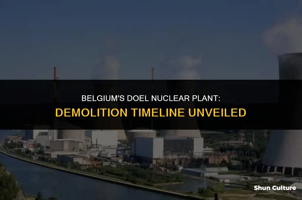 when is doel belgium schedule dfor demolition