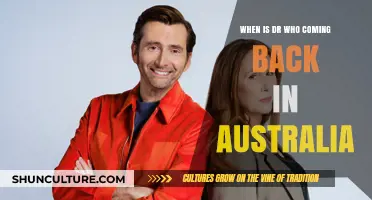 Dr. Who's Return: Australia's Air Date Confirmed
