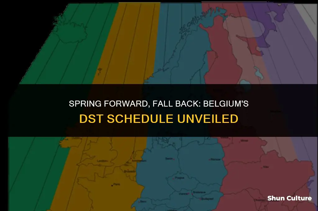 when is dst in belgium