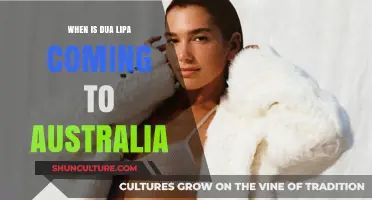 Dua Lipa's Australian Tour Dates Revealed