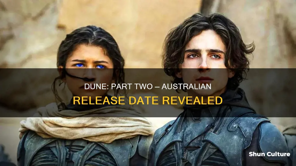 when is dune 2 coming out australia