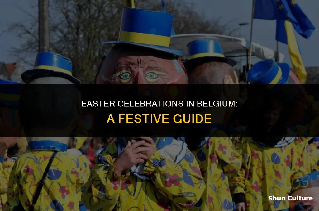 when is easter celebrated in belgium
