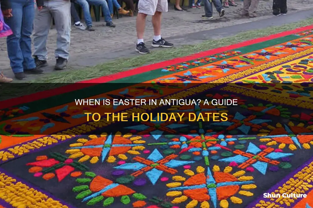 when is easter in antigua